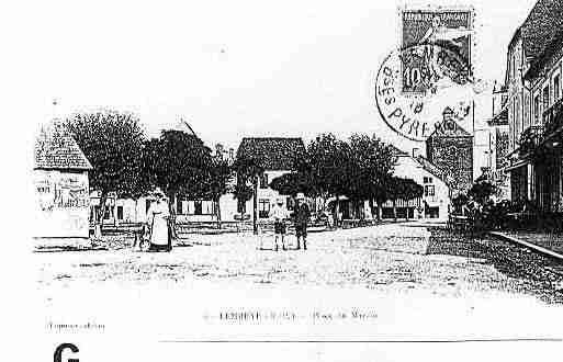 Ville de LEMBEYE Carte postale ancienne