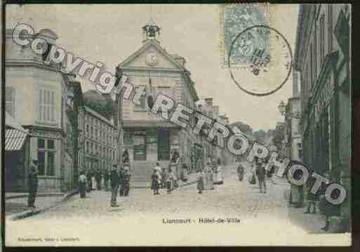 Ville de LIANCOURT Carte postale ancienne