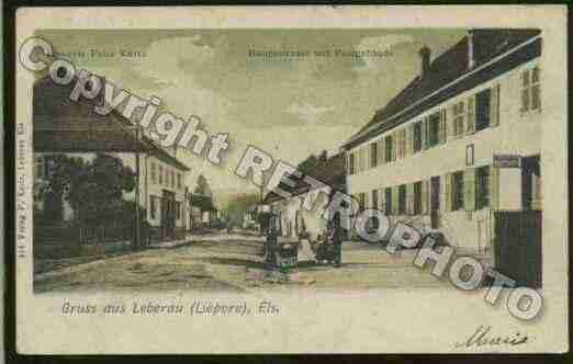 Ville de LIEPVRE Carte postale ancienne