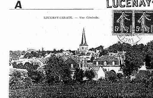 Ville de LUCENAYLESAIX Carte postale ancienne