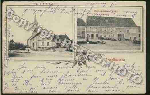 Ville de LUTZELHOUSE Carte postale ancienne