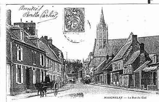 Ville de MAIGNELAYMONTIGNY Carte postale ancienne