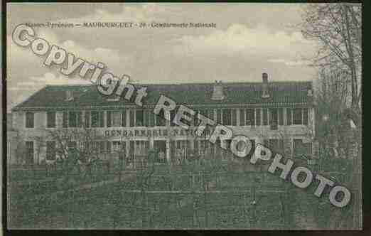 Ville de MAUBOURGUET Carte postale ancienne