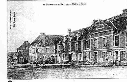 Ville de MAUVESSURHUISNE Carte postale ancienne