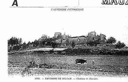 Ville de MAUZUN Carte postale ancienne