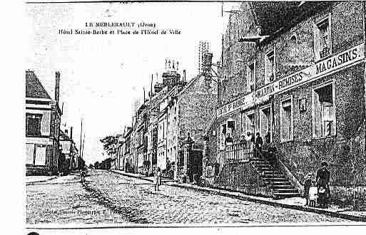 Ville de MERLERAULT(LE) Carte postale ancienne