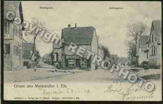 Ville de MERTZWILLER Carte postale ancienne