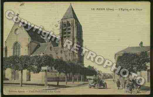 Ville de MEUX(LE) Carte postale ancienne