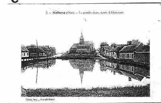 Ville de MOLIENS Carte postale ancienne