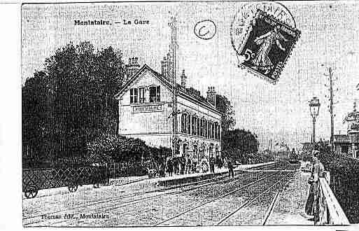 Ville de MONTATAIRE Carte postale ancienne