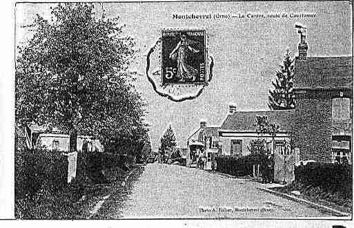 Ville de MONTCHEVREL Carte postale ancienne