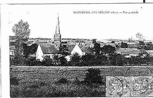 Ville de MONTREUILSURBRECHE Carte postale ancienne