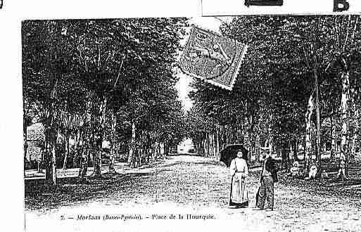 Ville de MORLAAS Carte postale ancienne