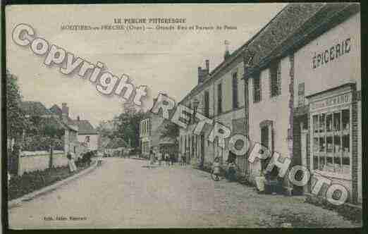 Ville de MOUTIERSAUPERCHE Carte postale ancienne