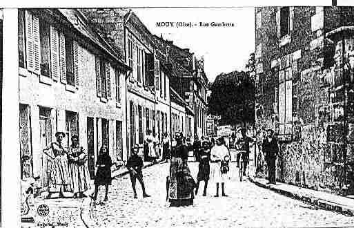 Ville de MOUY Carte postale ancienne