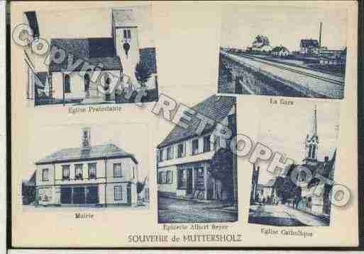 Ville de MUTTERSHOLTZ Carte postale ancienne