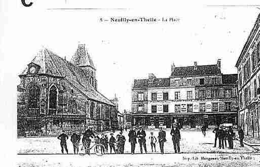 Ville de NEUILLYENTHELLE Carte postale ancienne