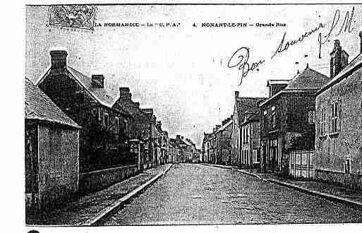 Ville de NONANTLEPIN Carte postale ancienne