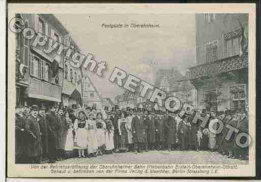 Ville de OBERNAI Carte postale ancienne