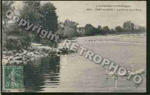 Ville de PESCHADOIRES Carte postale ancienne