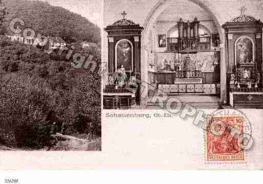 Ville de PFAFFENHEIM Carte postale ancienne