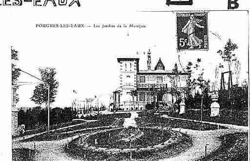 Ville de POUGUESLESEAUX Carte postale ancienne