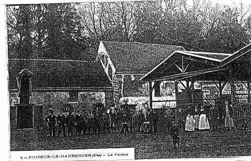 Ville de PUISEUXLEHAUBERGER Carte postale ancienne