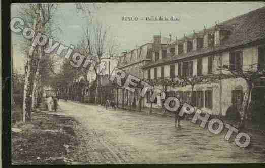 Ville de PUYOO Carte postale ancienne