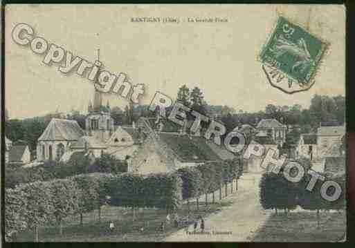 Ville de RANTIGNY Carte postale ancienne