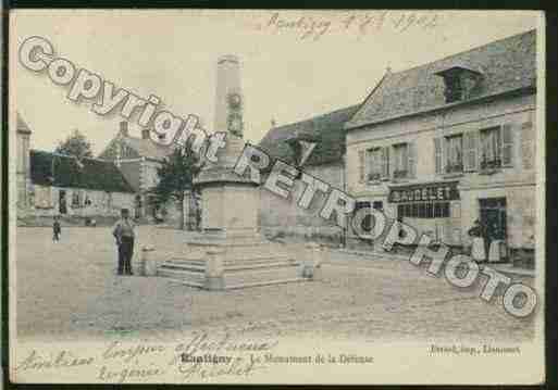 Ville de RANTIGNY Carte postale ancienne