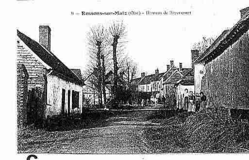 Ville de RESSONSSURMATZ Carte postale ancienne