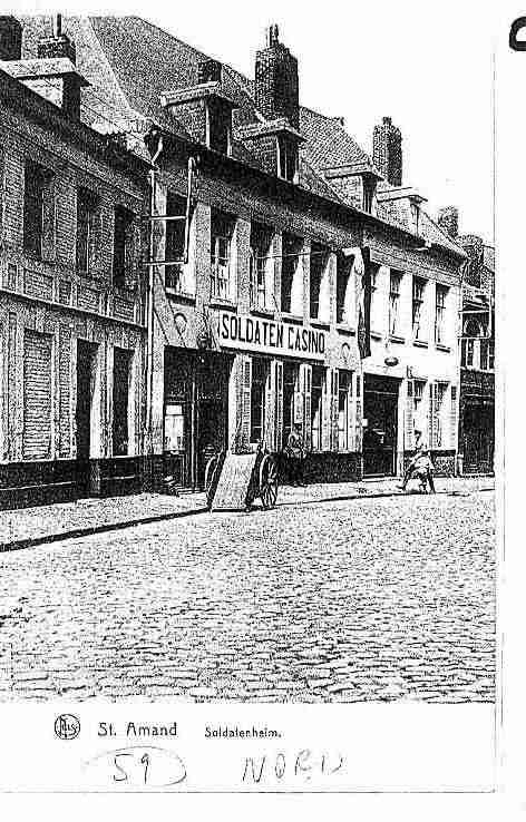 Ville de SAINTAMANDLESEAUX Carte postale ancienne