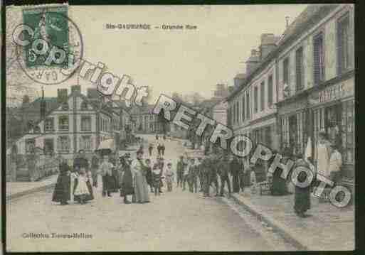 Ville de SAINTEGAUBURGESAINTECOLOMBE Carte postale ancienne