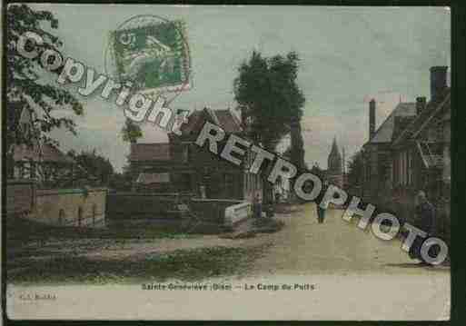 Ville de SAINTEGENEVIEVEPETITEFERCOURT Carte postale ancienne