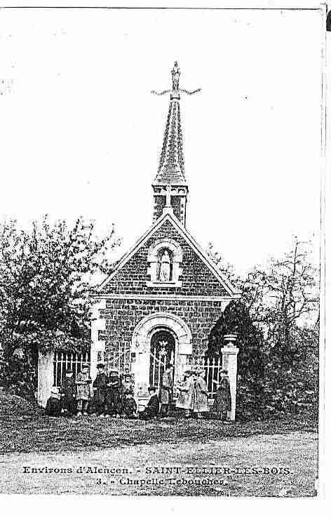 Ville de SAINTELLIERLESBOIS Carte postale ancienne