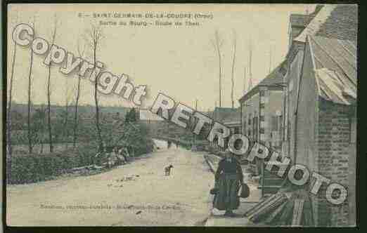 Ville de SAINTGERMAINDELACOUDRE Carte postale ancienne