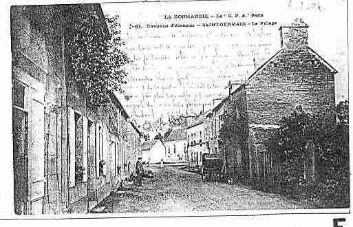 Ville de SAINTGERMAINDUCORBEIS Carte postale ancienne