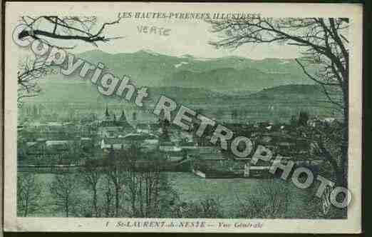 Ville de SAINTLAURENTDENESTE Carte postale ancienne