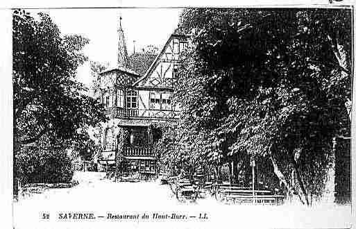 Ville de SAVERNE Carte postale ancienne