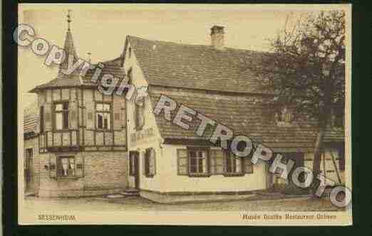 Ville de SESSENHEIM Carte postale ancienne