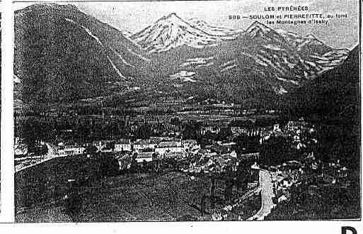 Ville de SOULOM Carte postale ancienne