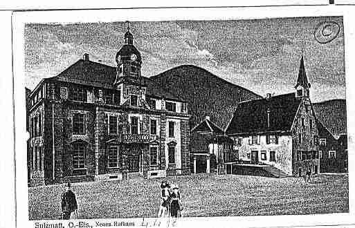 Ville de SOULTZMATT Carte postale ancienne
