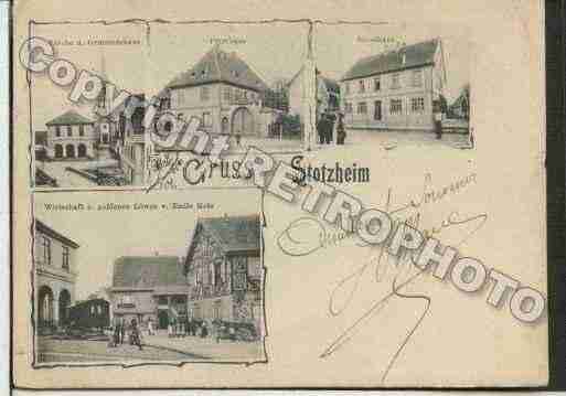 Ville de STOTZHEIM Carte postale ancienne