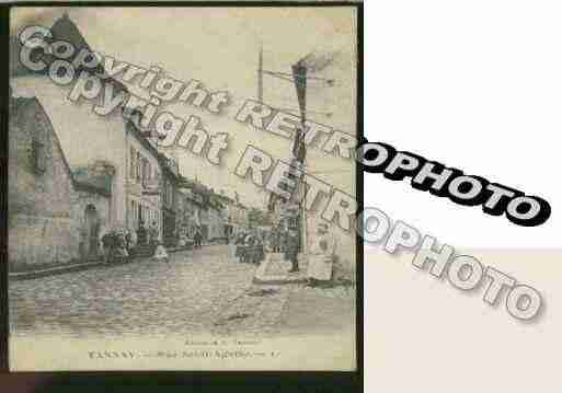 Ville de TANNAY Carte postale ancienne