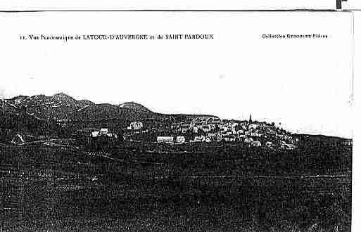 Ville de TOURD\'AUVERGNE(LA) Carte postale ancienne