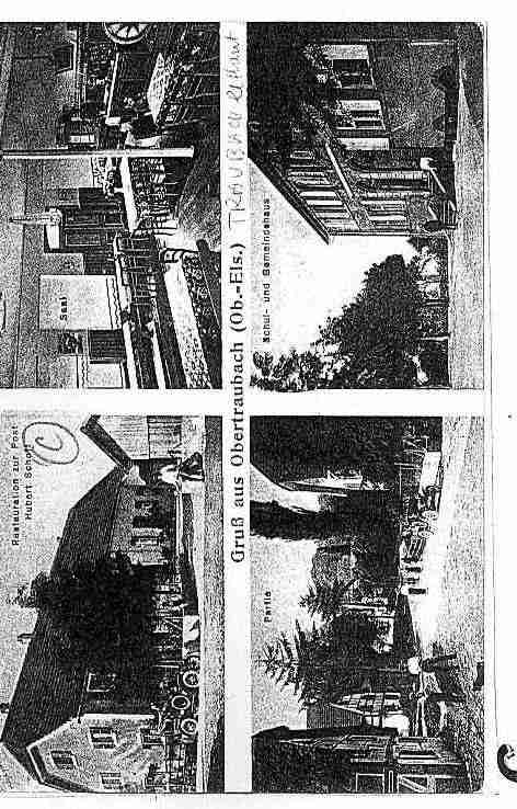 Ville de TRAUBACHLEHAUT Carte postale ancienne