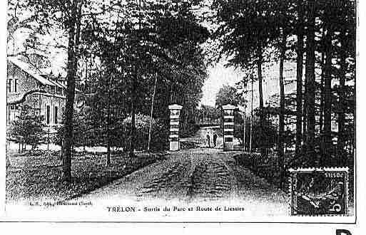 Ville de TRELON Carte postale ancienne