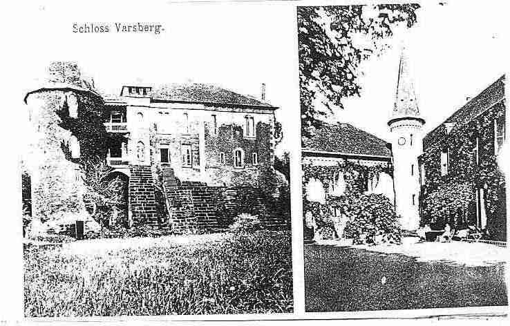 Ville de VARSBERG Carte postale ancienne
