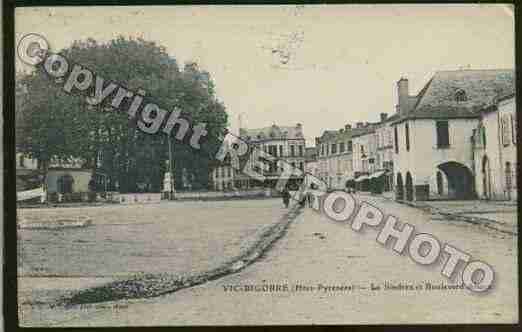 Ville de VICENBIGORRE Carte postale ancienne