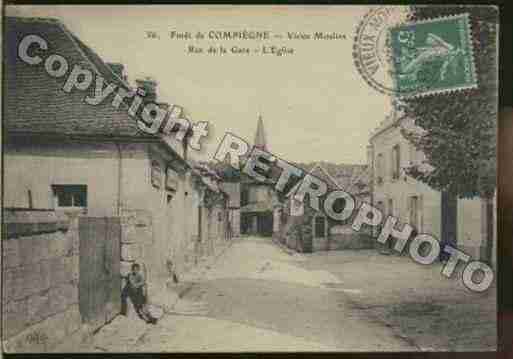 Ville de VIEUXMOULIN Carte postale ancienne